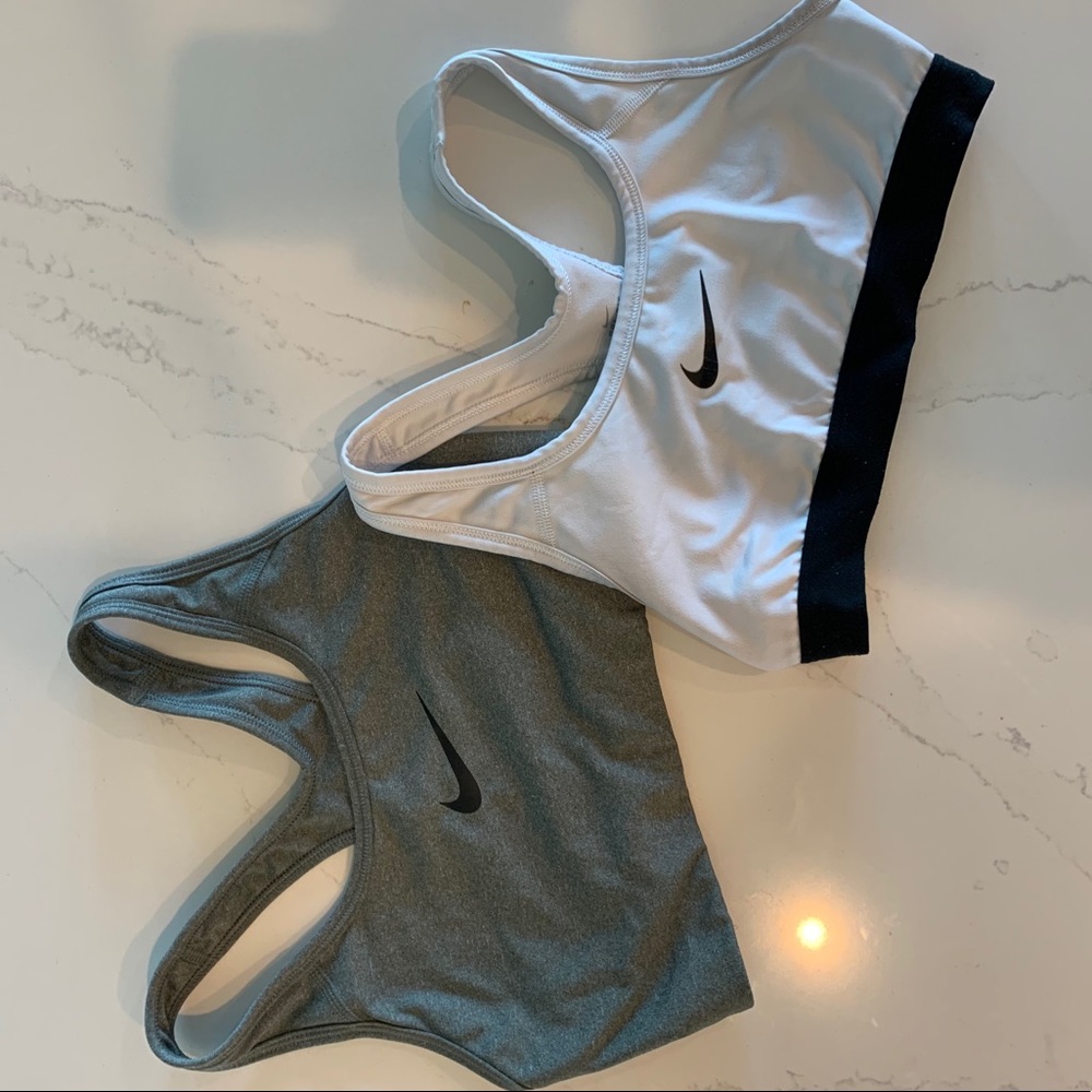 Two Nike sports bras!